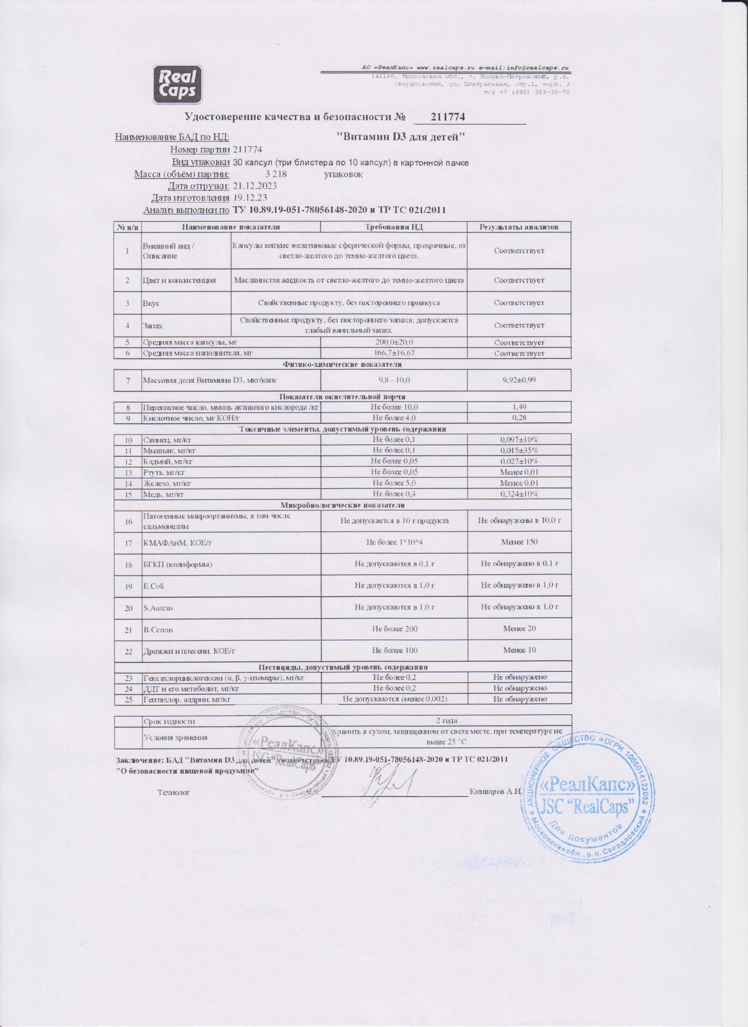 Паспорт №122023